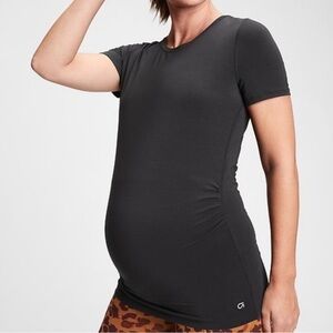 Gap Maternity GapFit Breathe T-Shirt BLACK Large